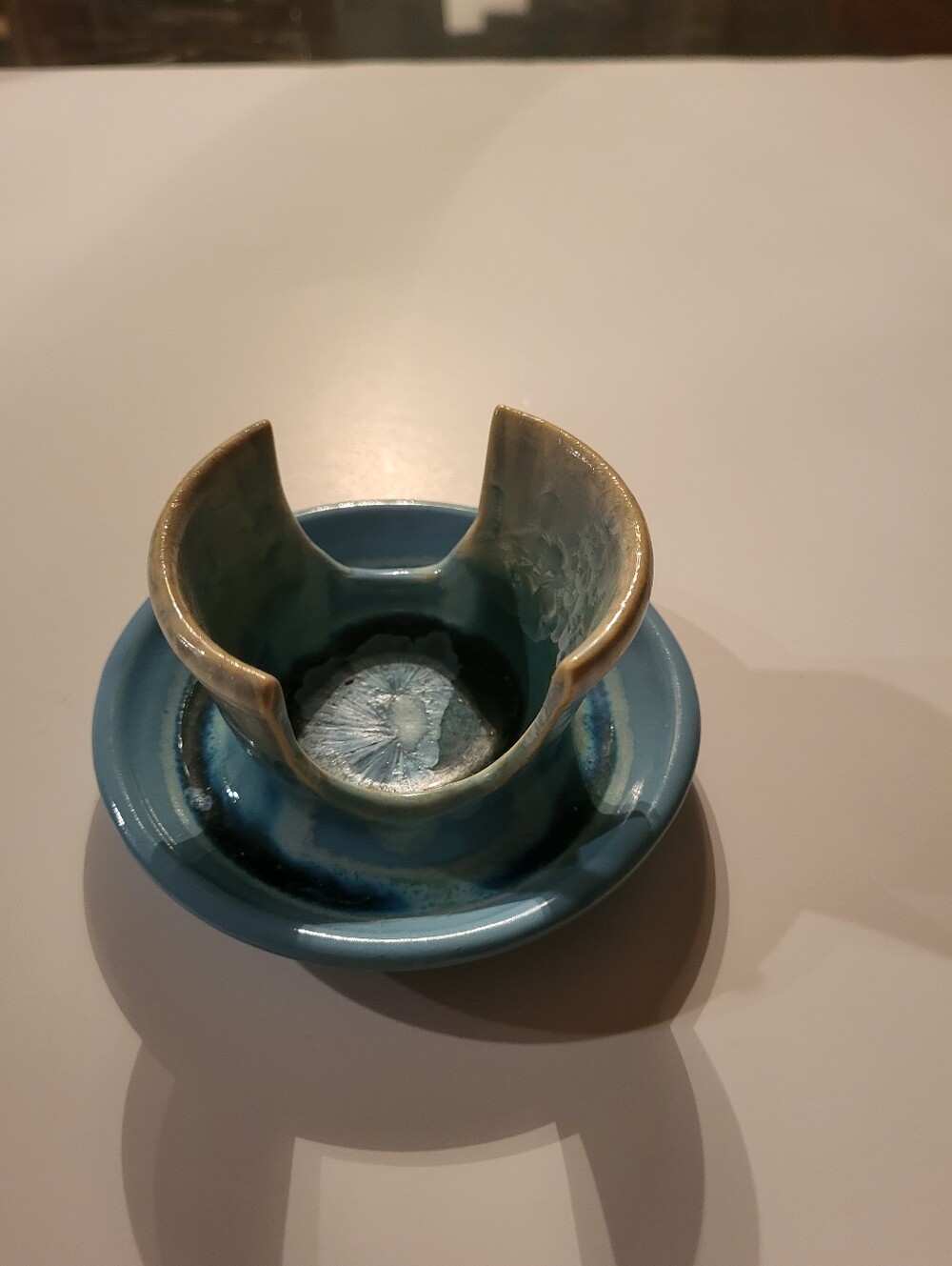 Handmade Pottery Thrown Sponge Holder Artisian New